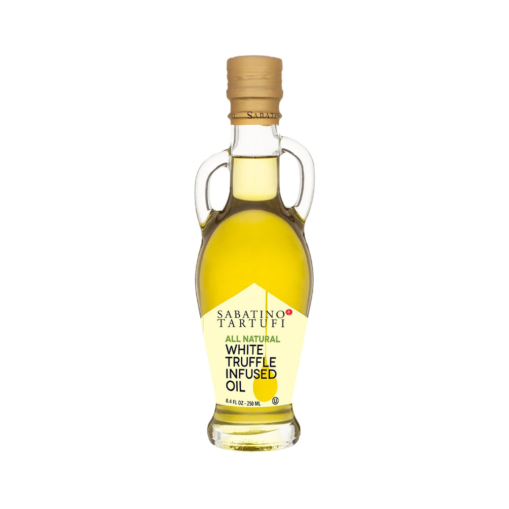 bottle of sabatino tartufi white truffle oil