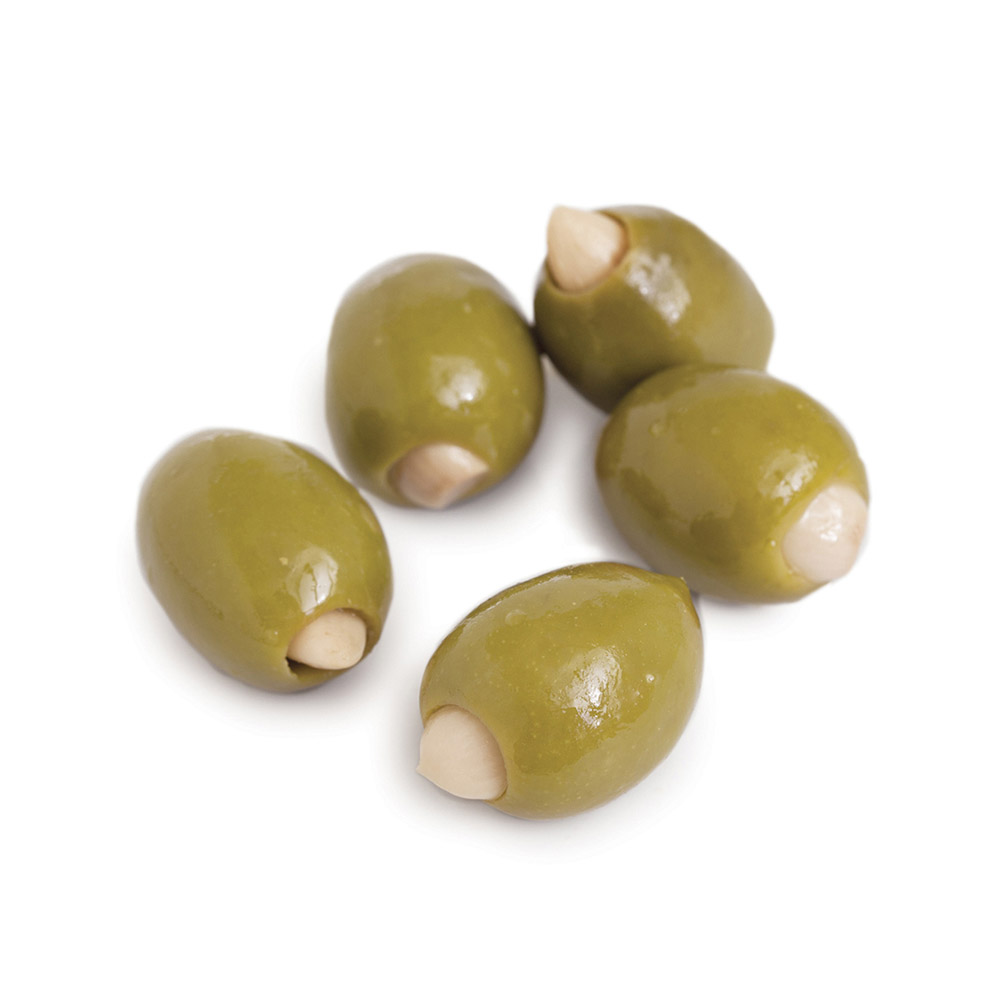 divina mt. athos green olives stuffed with garlic