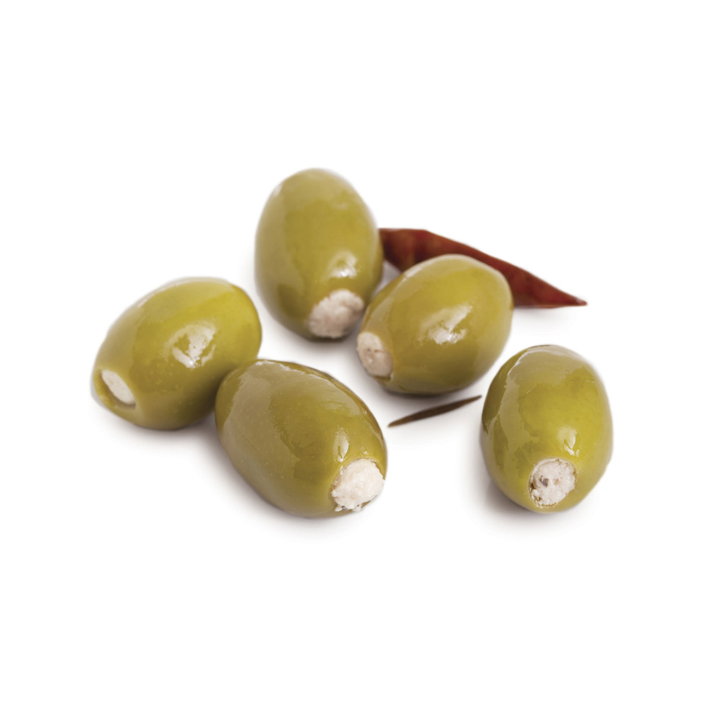 divina mt. athos green olives stuffed with feta