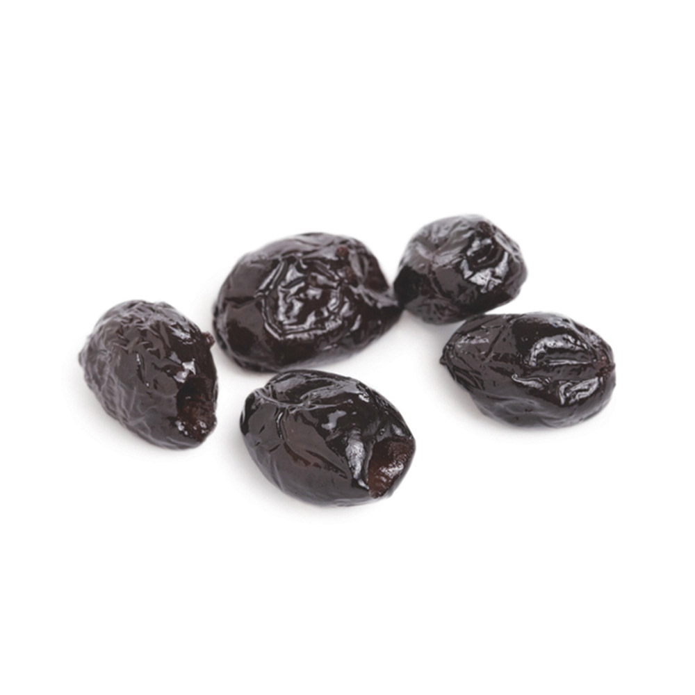 lamedina pitted dry-cured black beldi olives