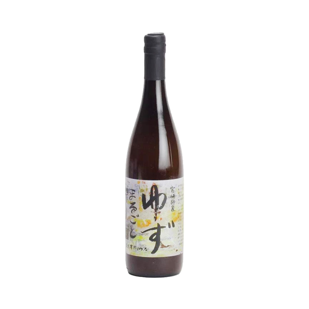 Bottle of Yakami Orchard yuzu citrus juice
