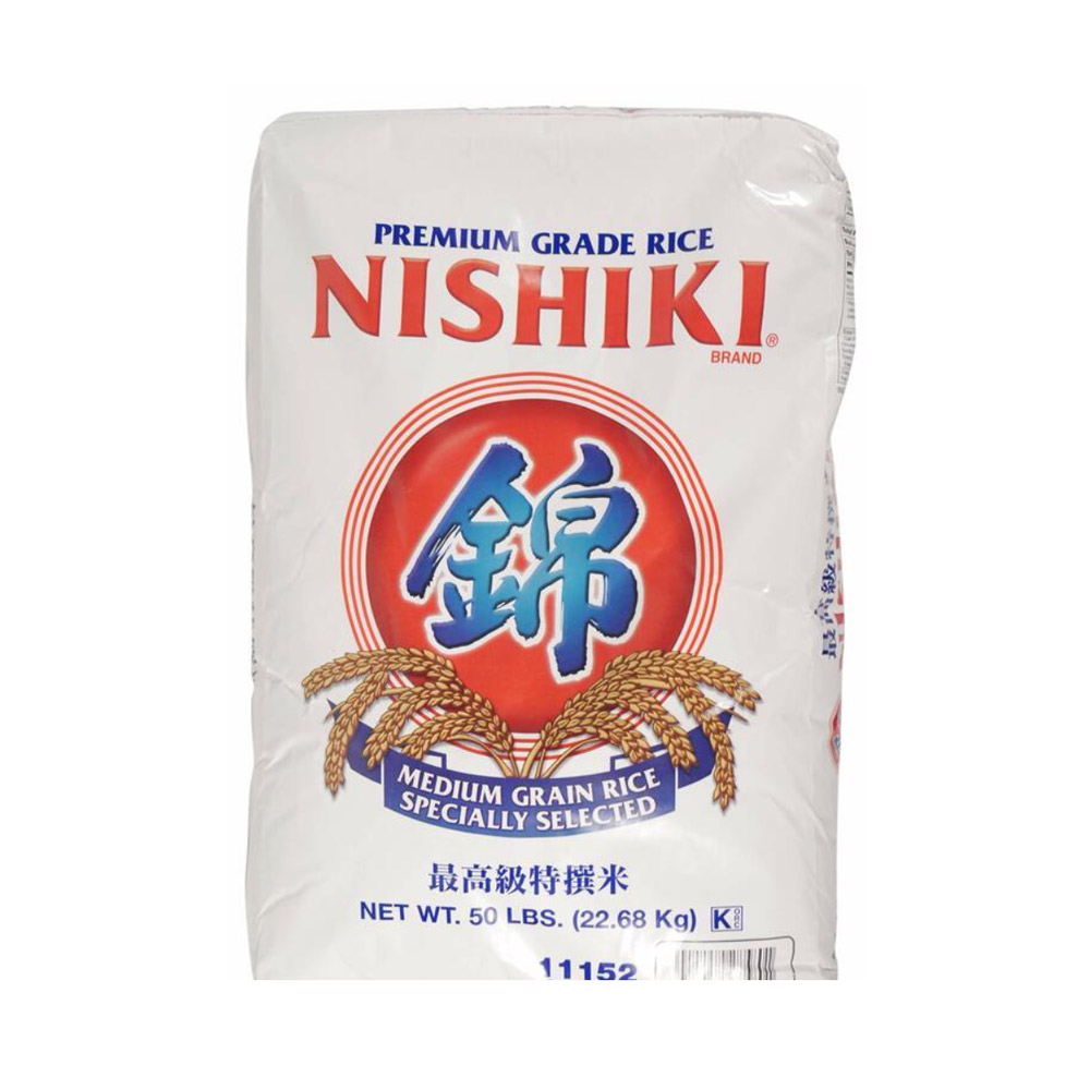 Bag of Nishiki premium grade white rice