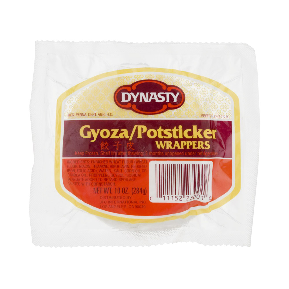 Package of Dynasty potsticker gyoza wrappers