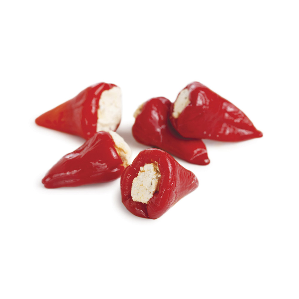 Divina red kardoula peppers stuffed with feta