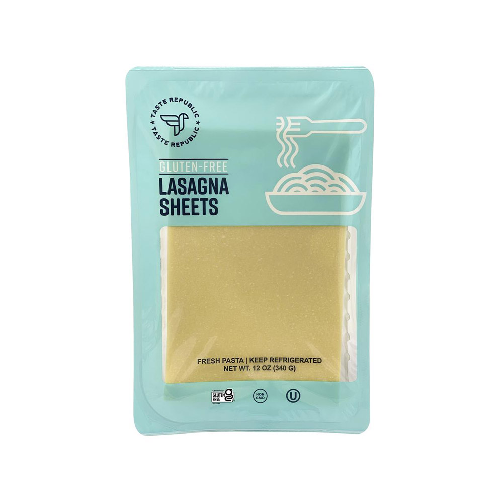 Taste republic gluten free lasagna sheets in package