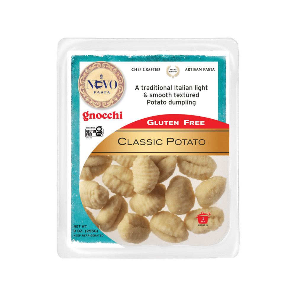 Nuovo pasta gluten free classic potato gnocchi in package