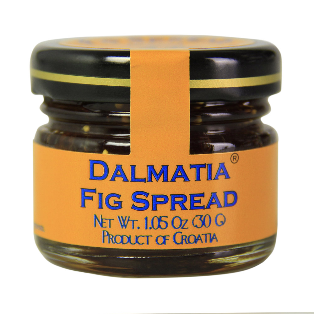 A mini jar of Dalmatia fig spread