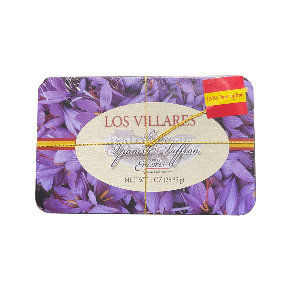 Los villares Spanish saffron in package