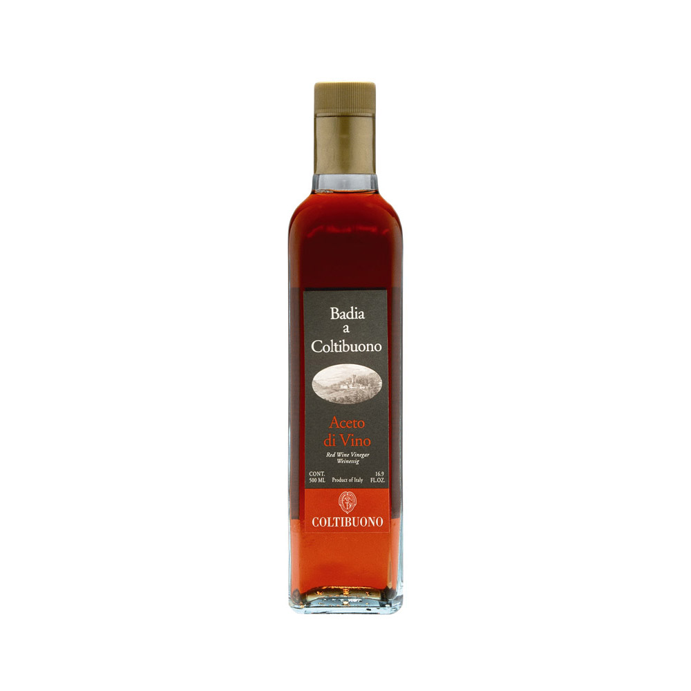 bottle of badia a coltibuono red wine vinegar