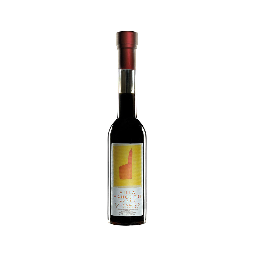 bottle of villa manodori balsamic artigianale