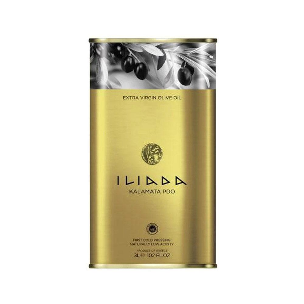 container of iliada pdo extra virgin olive oil