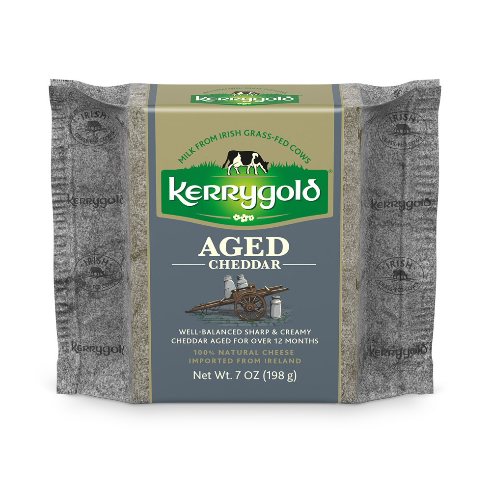 Kerrygold aged Irish cheddar cheese