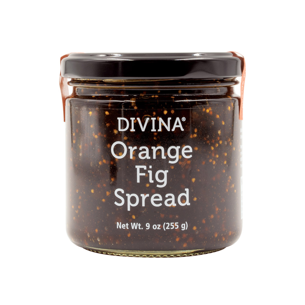 jar of divina orange fig spread