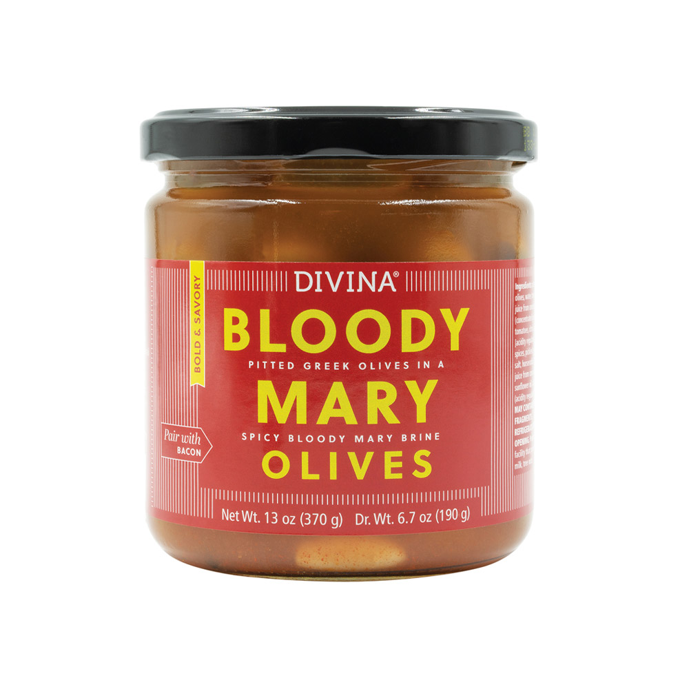 jar of divina bloody mary olives