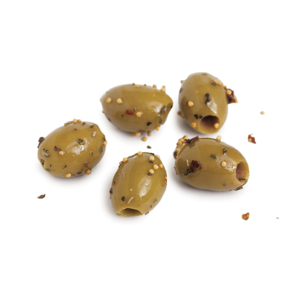 divina olives marinated with sicilian herbs