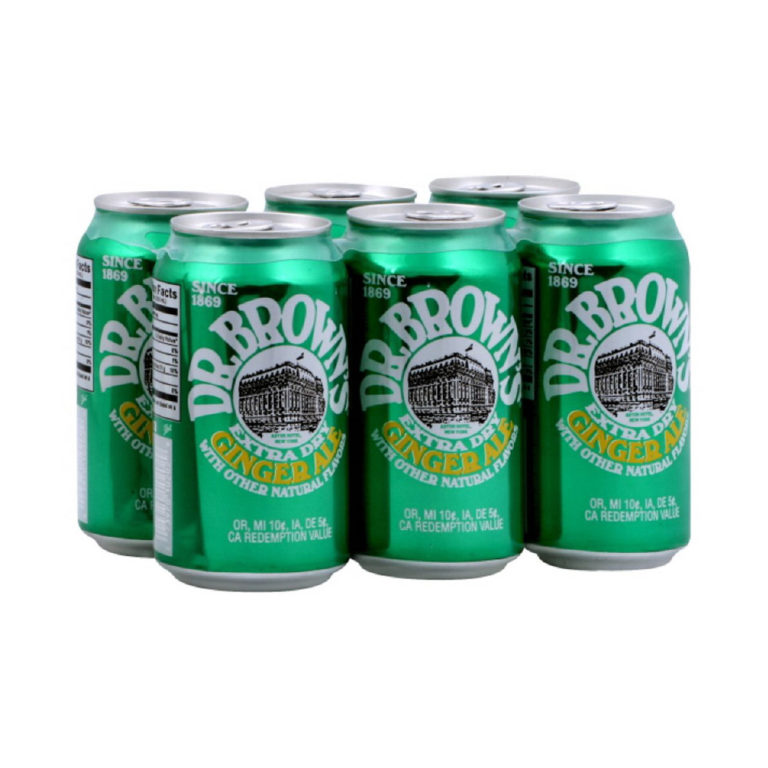 Dr Brown's Ginger Ale Soda EURO USA