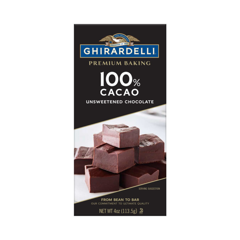 Ghirardelli 100 Cacao Unsweetened Chocolate Baking Bars EURO USA