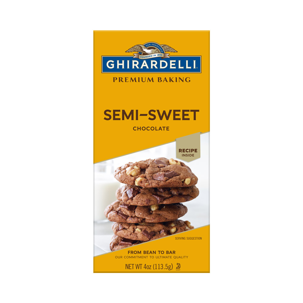 Ghirardelli semi-sweet chocolate baking bar