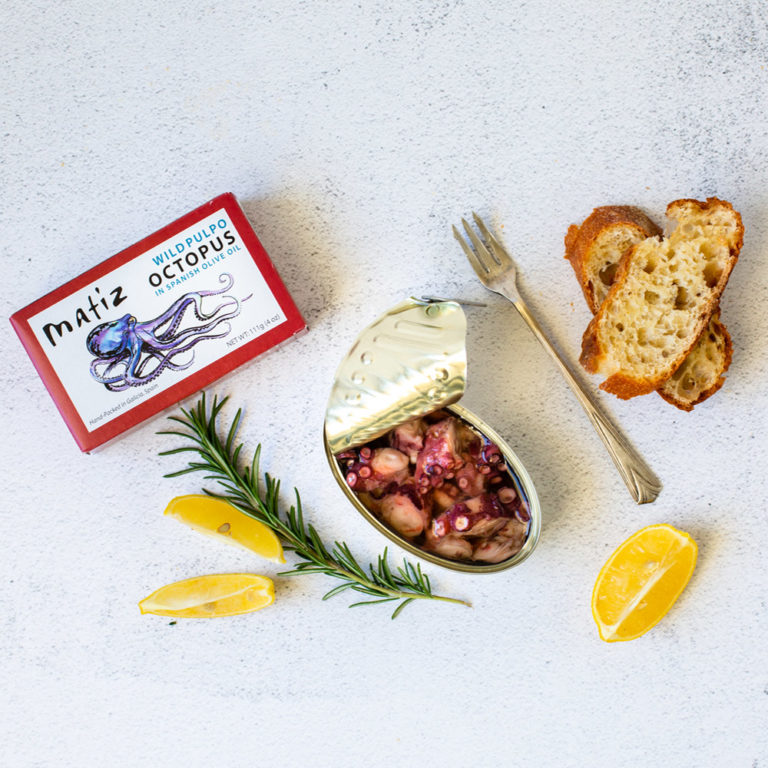 Matiz Wild Pulpo Octopus in Spanish Olive Oil EURO USA