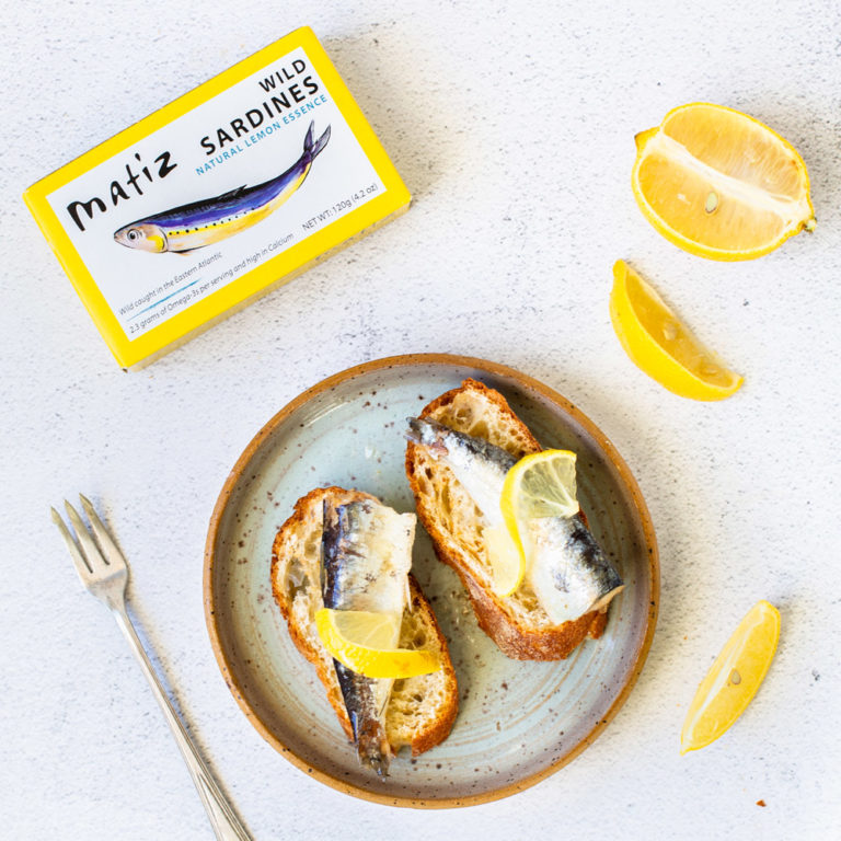 Matiz Wild Sardines with Natural Lemon EURO USA