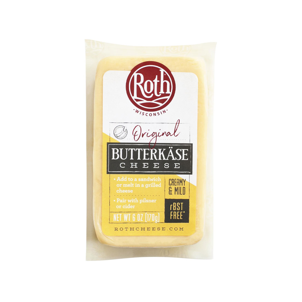 roth butterkase deli cuts cheese in packaging