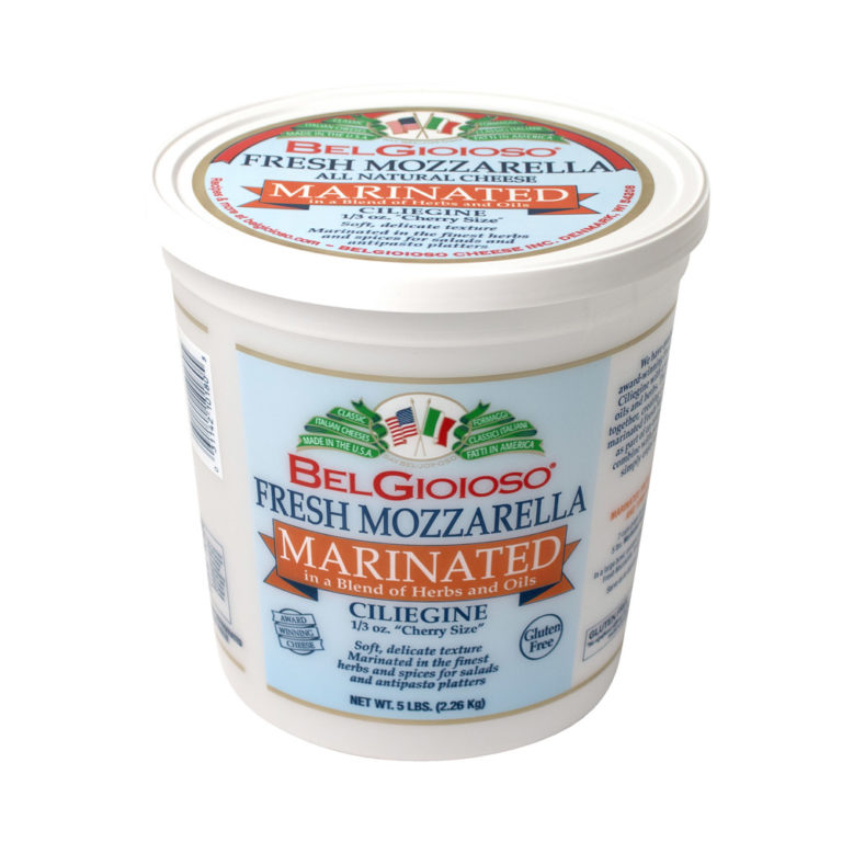 BelGioioso Fresh Mozzarella Marinated Ciliegine5 LB EURO USA